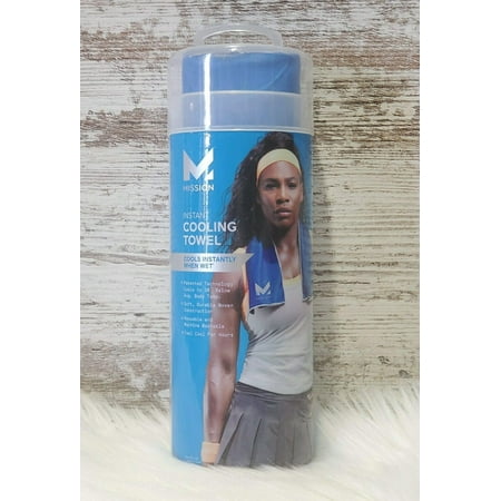 UPC 812424013524 product image for MISSION Misson AthleteCare Polyester  Nylon Sports Towels  Blue | upcitemdb.com