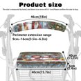thumbnail image 6 of HELLHERO Warm Christmas Snowman Seat & Back Cover Seat Back Cover & Stretchable Material for Senior Easy to Use, 6 of 7