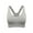 Green, variant on HEVIRGO Women Sports Bra High Neck Racerback Underwear Padded Support Bralette Fitness Crop Top for Daily Wear Yoga Gym