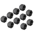 thumbnail image 1 of Uxcell Plastic Flare Cap Female Thread 5Pcs 45 Degree SAE Flare Tube Fitting Valve Cap 3/8" 10, 1 of 6
