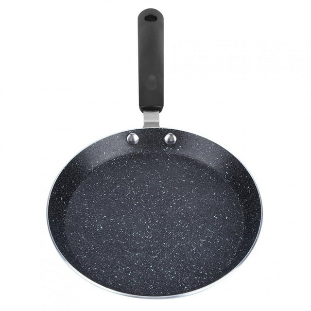 YLSHRF Poêle à Frire, Poignée Résistante à la Chaleur, Fond Plat, pour la Maison
