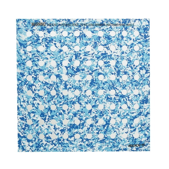 Sporti Swim Float Pad for Ages 1-3, 3 ft x 3 ft x 1 in