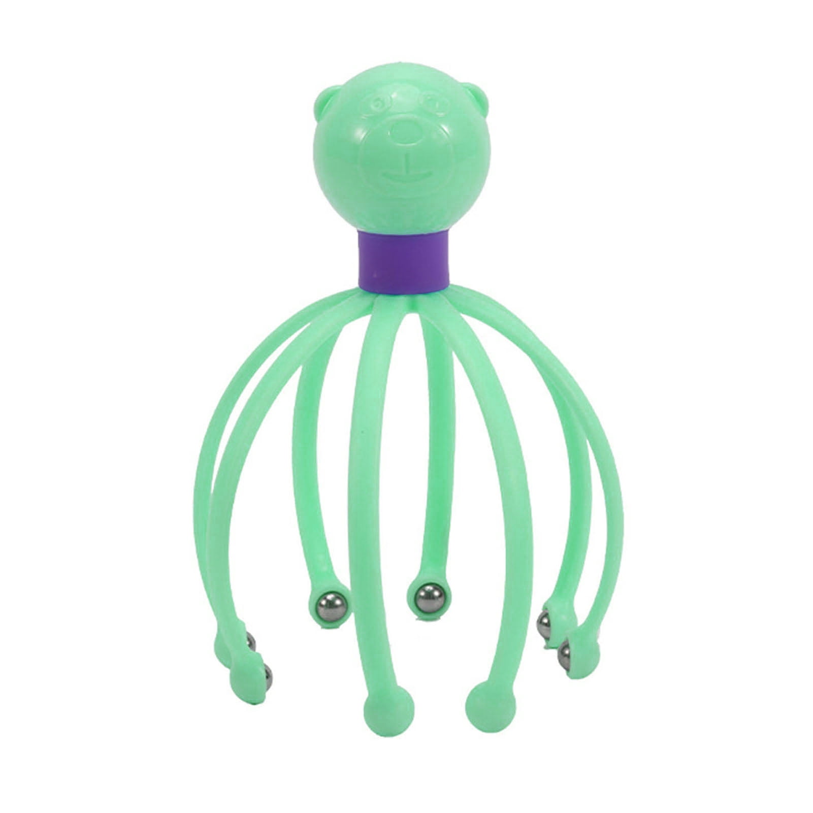 8 Fingers Scaple Massager Head Massager With 8 Roller Balls Head Scratcher Scalp Massager For