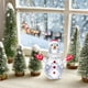 thumbnail image 5 of Adorno Navideño de Cristal Whm251117004 | Decoración Navideña de Cristal Transparente | Diseño Festivo de Cuento de Hadas | Base Resistente y Duradera | Regalo Perfecto para Casa, Oficina, Fiesta | 8, 5 of 6