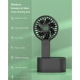 thumbnail image 2 of Ventilador Portátil Minthouz Recargable USB 2000mAh con 3 Velocidades, 2 of 9
