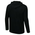 thumbnail image 3 of Men's Colosseum Black Alabama Crimson Tide Color Pop Active Blend 2-Hit Long Sleeve Hooded T-Shirt, 3 of 3