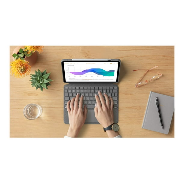 Logitech Combo Touch iPad Air (4th, 5th gen - 2020, 2022) Keyboard