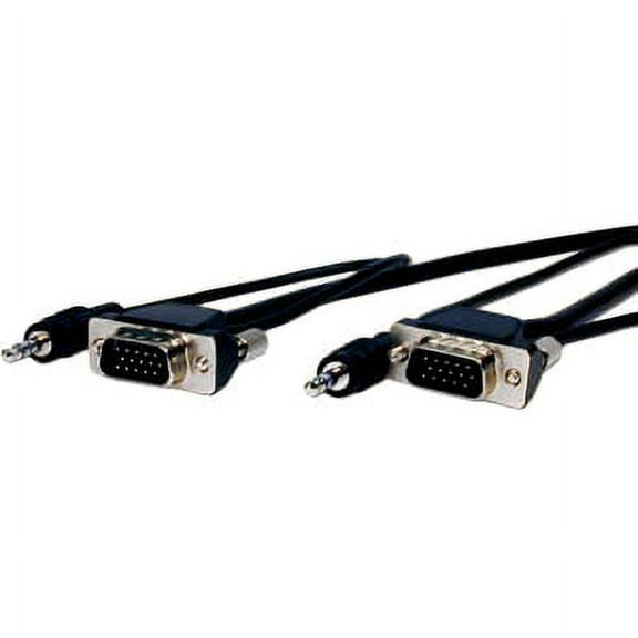 15FT MICRO VGA M/M AND AUDIO CABLE PRO SERIES LIFETIME WARRANTY