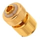 thumbnail image 1 of Conector de grifo de manguera de latón perfecl 1/2 accesorios riego, 1 of 7