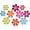 Multicolor, variant on 10PC Bathtub Stickers Adhesive Decals, Bright Colors Ideal for Large Surfaces, Bathroom Decor, Waterproof Vinyl