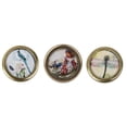 thumbnail image 1 of Paquete de 3 tiradores de puerta de armario de retro, tiradores decorativos de cajón de armario para muebles BLESIY Tirador decorativo para muebles, 1 of 8