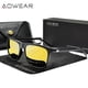 thumbnail image 3 of Aowear Hd Night Vision Glasses Adultaluminium Yellow Lens Sunglasses Adultpolarized Night Safe Driving Goggles Oculos Gafas De Sol, 3 of 5