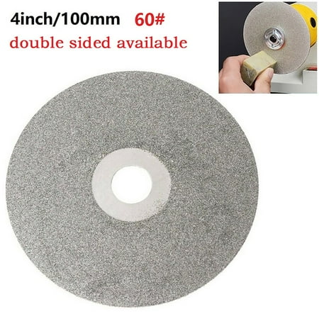 

BAMILL 1PC 100mm Polishing Grinding Disc 36/60/80/120Grit Diamond Coated Flat Lap