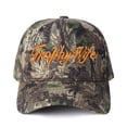 thumbnail image 5 of Trophy Wife Letter Embroidered Color Block Trucker Hat Unisex Adjustable Cotton Breathable Fashion Cap for Travel Daily Wear, 5 of 11