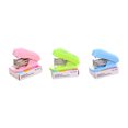 thumbnail image 2 of SEIWEI 1 Set Mini Staplers Staple Compact Manual Stapler Student Stationery Office Supplies Green, 2 of 8