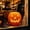 Yellow C, variant on Gallickan Halloween Pumpkin Light, LED Light Up Jack-O-Lantern Decor, Battery Operated Spooky Face Lamp for Indoor Home Table Mantel, Plastic, Style B, 7.1x7.9in