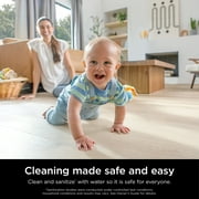 Shark Steam Mop, Corded, Chemical-Free Sanitization, XL Removable Water Tank, Lightweight & Compact, S1000WM