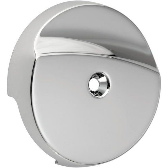 Plaque de Débordement - Chrome, 1 Trou