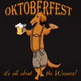 thumbnail image 3 of CafePress - LH Oktoberfest Dachshund Women's Dark T Shirt - Women's Traditional Fit Dark T-Shirt, 3 of 4