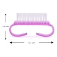 thumbnail image 2 of Cepillo Para Uñas Acrilicas MAGENTA 12 Pzs, 2 of 10