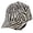 Black/White, variant on Top Headwear Zebra Print Baseball Cap - Black/White