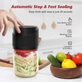 thumbnail image 2 of Electric Mason Jar Vacuum Sealer Kit,4 in 1 Jar Vacuum Sealer for Wide and Regular Mouth Mason Jars,for Jars Wine Bottle, 2 of 5