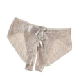thumbnail image 2 of White Cotton Underwear for Women Womens Thin Breathable Mesh Lace Briefs Cropping Hip Lifting Low Waist Underwear Gray XXL, 2 of 3