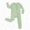 Green, variant on Baby Pajamas