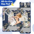 thumbnail image 4 of Pioneer Flower Floral Print Pattern Toddler Nap Mats for Kids Preschool,Sleeping Mat Bag or Kids,Toddler Sleeping Bag,Toddler Nap Mat or Daycare, 4 of 6
