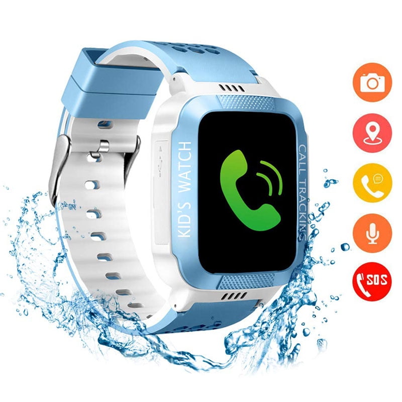 Kids Smart Watches GPS Tracker Phone Call for Boys Girls Digital Wrist