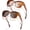 Brown Tortoise 2, variant on 2 count Polarized Fit Over Sunglasses for Women, Large Round UV400 Protection Sunglasses Trendy Fit Over Sunglasses
