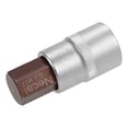 thumbnail image 3 of Uxcell 1/2" Drive x H17 Hex Bit Socket, Puntas de acero S2, Enchufes CR-V de 55 mm de longitud (solo para uso manual), 3 of 5