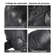thumbnail image 4 of Guantes Para Moto De Piel De Cabra 100% De Pantallas Táctile, 4 of 8