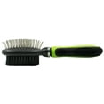 thumbnail image 4 of Pet Life Flex Series 2-in-1 Dual-Sided Pin and Bristle Grooming Pet Brush, 4 of 5