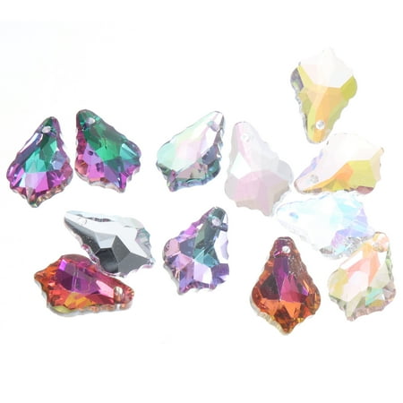 

Prisms for Windows Decor Crystal Maple Leaf Pendant Chandelier Crystals Beads Clear Ornaments Car 12 Pcs