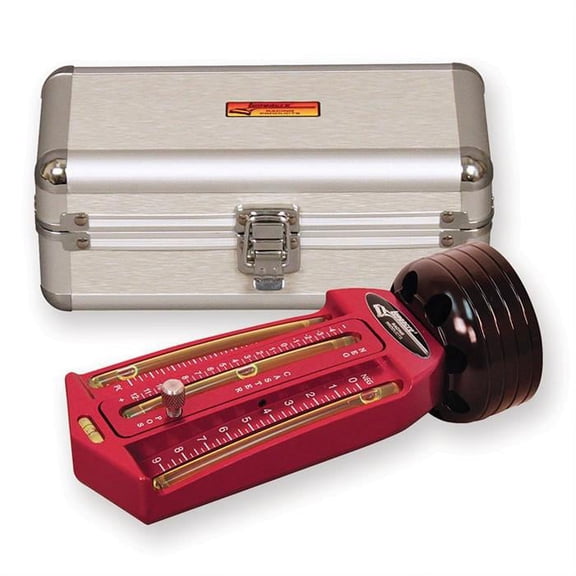 Longacre® 52-78272 Billet Caster/Camber Gauge w/ Magnet Adap.