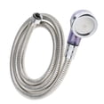 thumbnail image 4 of Bath Tap Shower Attachment Rose Head Flexible Stainless, 4 of 8