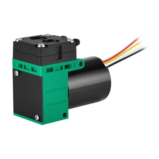 Pompe à Vide Sans Balais 2.2LPM DC -75KPa, Pompe Résistante à la Corrosion 12V/24V DC Pompe VOC Sans Balais, Longue Durée
