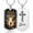 18k-Gold, variant on NETDECOR Personalized "When I Am Afraid I Put My Trust in You" Christian Dog Tag Necklace for Men, Custom Stainless Steel Engraved Pendant, Jewelry Gifts for Men