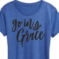 thumbnail image 3 of Instant Message - Go In Grace - Butterfly - Women's Short Sleeve Graphic T-Shirt, 3 of 6