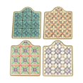 thumbnail image 4 of 4 posavasos con base de corcho Accesorios de alfombrilla Decoración Protección Reutilizable Nórdico Anti escaldado para bares Bebidas Color claro, 4 of 9
