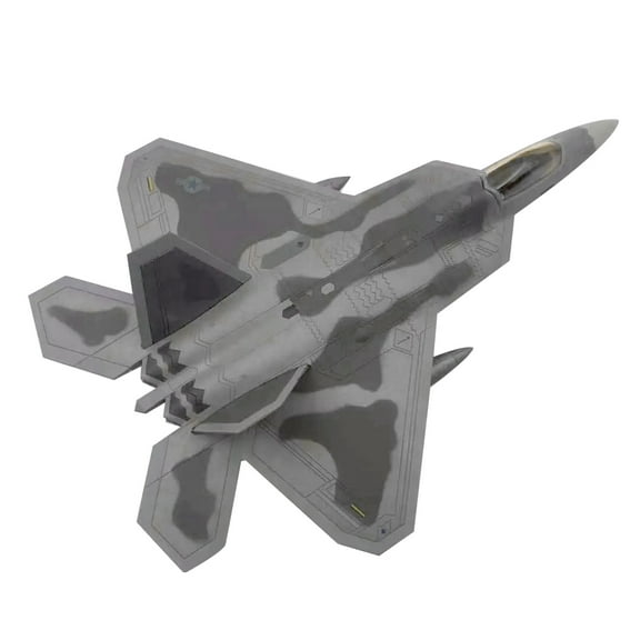 F-22 Fighter Jet Model for Kids Sturdy Diecast Design, Great for Imaginative Play