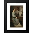 thumbnail image 2 of Ary Scheffer 11x14 Black Modern Framed Museum Art Print Titled - Princess Marie D’Orleans in Her Studio (C. 1838), 2 of 5
