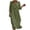 Green, variant on Bxsruta Womens Casual Midi Dress Short Sleeve V Neck Tunic Dresses Summer Daily Wear