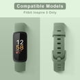thumbnail image 3 of Brazaletes de repuesto compatibles con Vancle para Fitbit Inspire 3, paquete de 4, 3 of 8