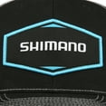 thumbnail image 4 of Shimano Fishing Original Trucker Cap - Black/White, One Size Fits Most [AHATOGTRKBK], 4 of 16