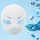 thumbnail image 5 of Máscara facial completa de bricolaje, máscara de mascarada en blanco, máscara de cosplay, fiesta de Halloween, máscara blanca, máscara facial, disfraz, máscara facial de Halloween, recuerdo de fiesta, 5 of 8
