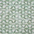 thumbnail image 2 of Painted Triangles Verte 18-Inch Throw Pillow, 2 of 3