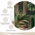 thumbnail image 6 of Sage Green Shower Curtain 72Wx72L Inches, Abstract Bohemian Mid Century Bathroom Curtains, 6 of 7
