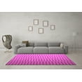 thumbnail image 3 of Ahgly Company Indoor Square Abstract Purple Contemporary Area Rugs, 3' Square, 3 of 4